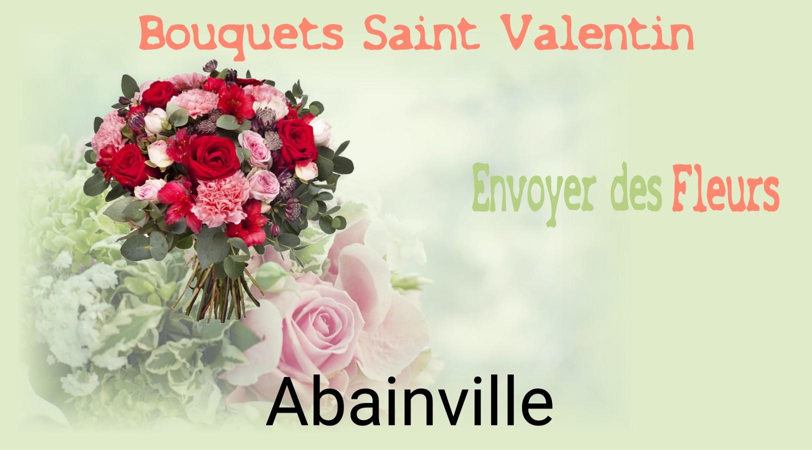 Roses de Saint-Valentin livrées à Abainville